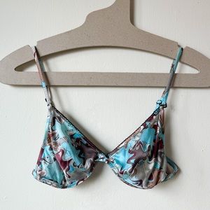 Pucci Silk Bra 34B C Emilio Pucci